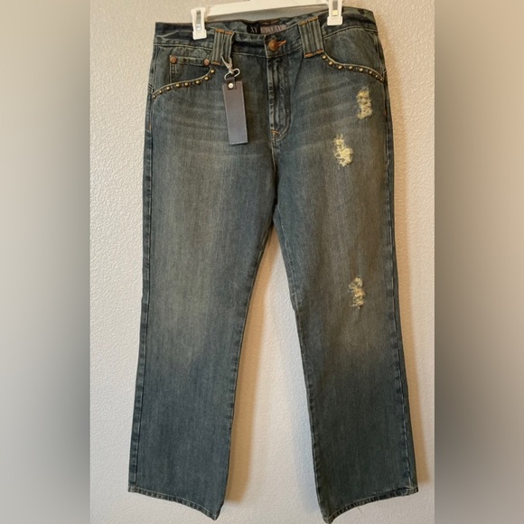 Mens X-Ray Rock Jeans.
Decorative pocket with - Picture 2 of 5